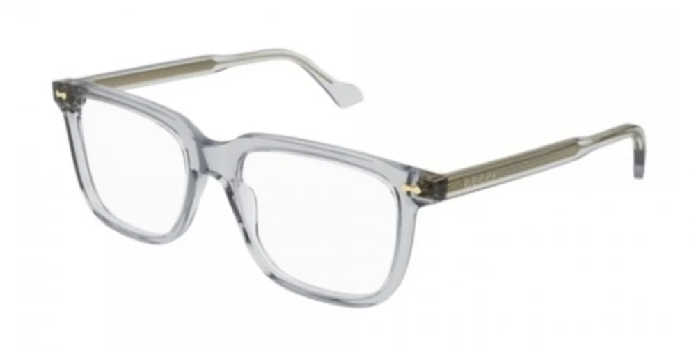 NWT Gucci GG0737o-016 Gray 56mm Glasses